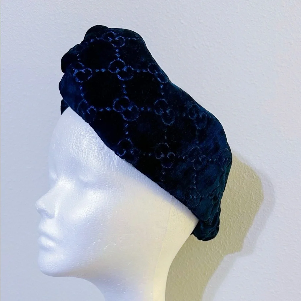 Gucci GG Velvet Headband - Picture 2 of 16
